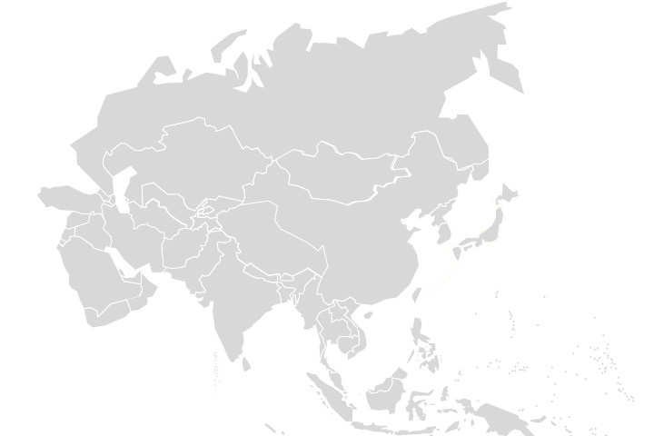 Mapa - POLES IN ASIA